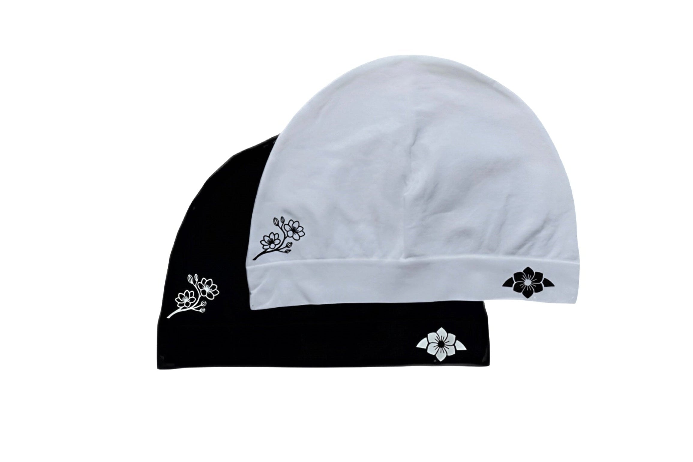 Bundle Schwarz & Weiß Skull Cap