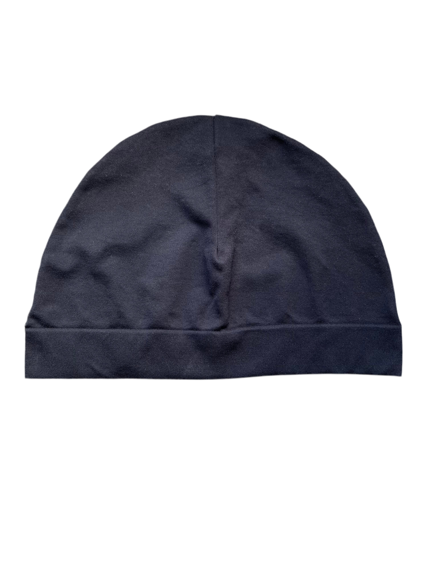 Double Flower Skull Cap Black