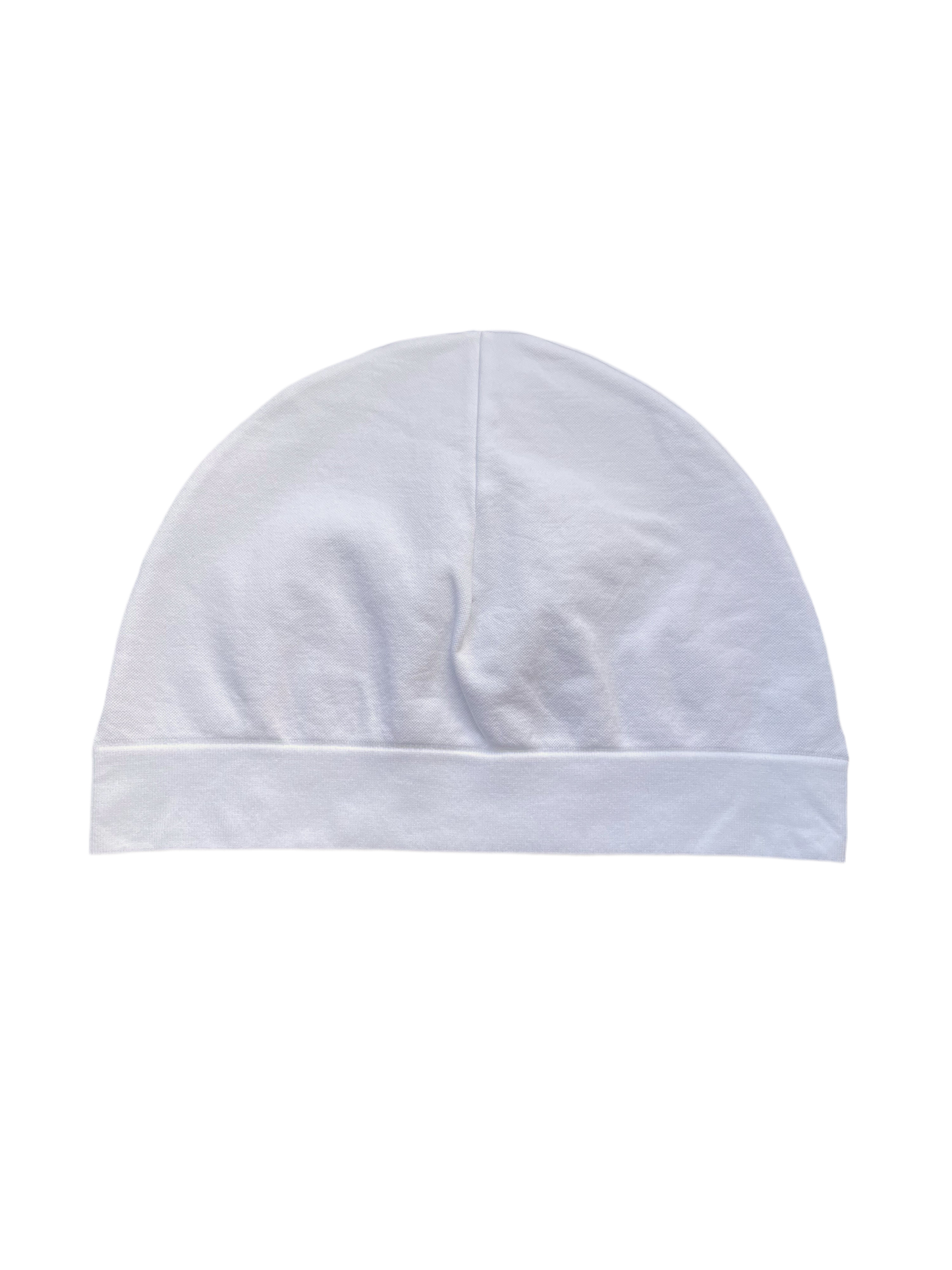 Double Flower Skull Cap White